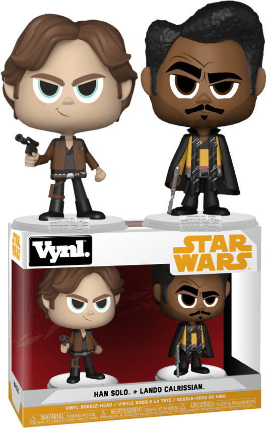 FUN31849 Star Wars: Solo - Han & Lando Vynl. - Funko - Titan Pop Culture