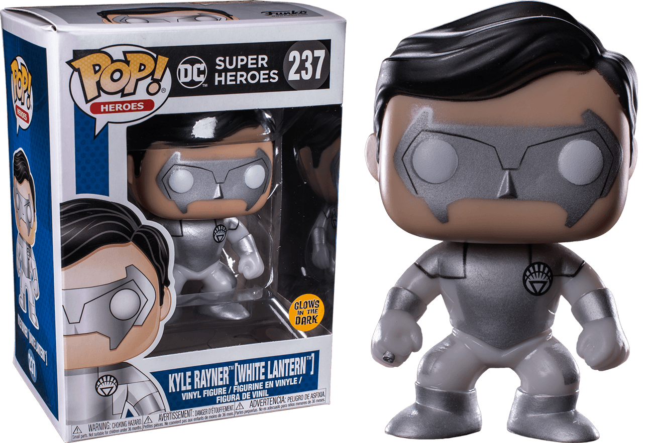 FUN32389 Green Lantern - Kyle Rayner (White Lantern) Glow US Exclusive Pop! Vinyl - Funko - Titan Pop Culture