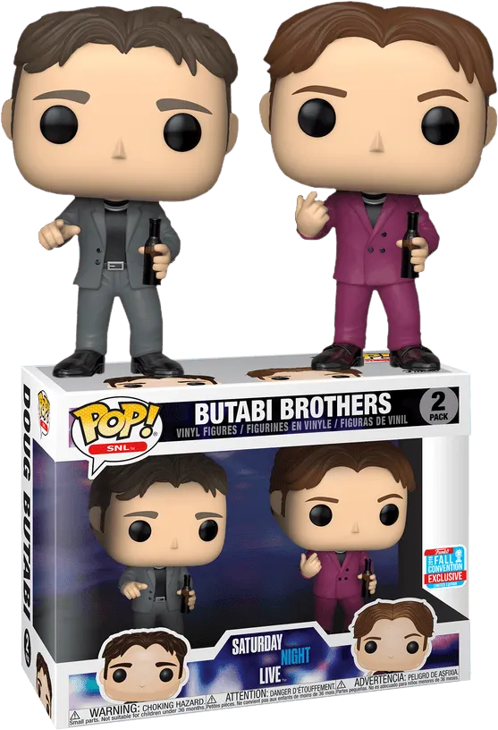 FUN32723 Saturday Night Live - Doug & Steve Butabi Brothers NYCC 2018 Exclusive Pop! Vinyl 2-pack - Funko - Titan Pop Culture