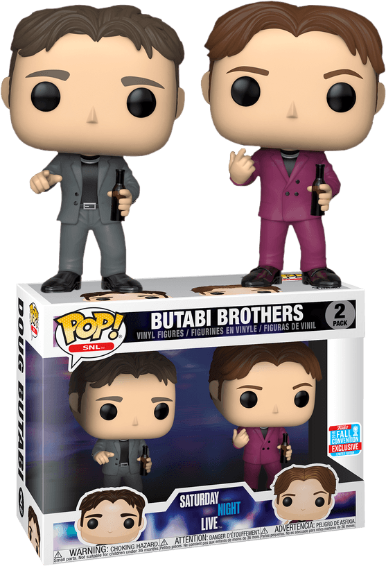 FUN32723 Saturday Night Live - Doug & Steve Butabi Brothers NYCC 2018 Exclusive Pop! Vinyl 2-pack - Funko - Titan Pop Culture