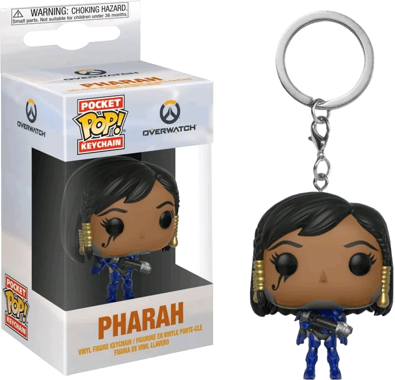 FUN32791 Overwatch - Pharah Pocket Pop! Keychain - Funko - Titan Pop Culture