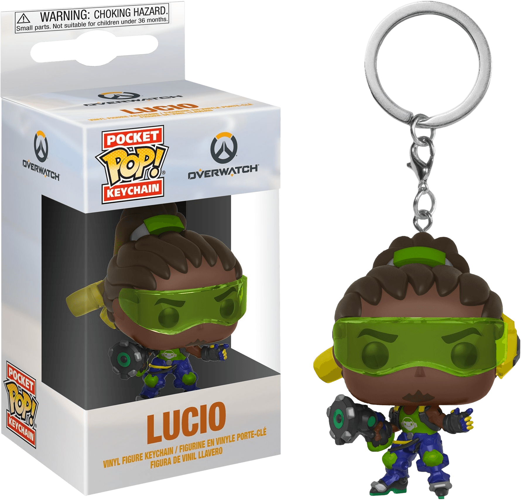 FUN32796 Overwatch - Lucio Pocket Pop! Keychain - Funko - Titan Pop Culture