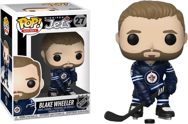 FUN33100 NHL: Jets - Blake Wheeler Pop! Vinyl - Funko - Titan Pop Culture