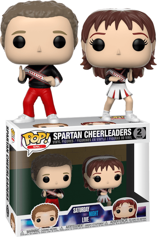 FUN33112 Saturday Night Live - Spartan Cheerleaders Pop! Vinyl 2-pack - Funko - Titan Pop Culture