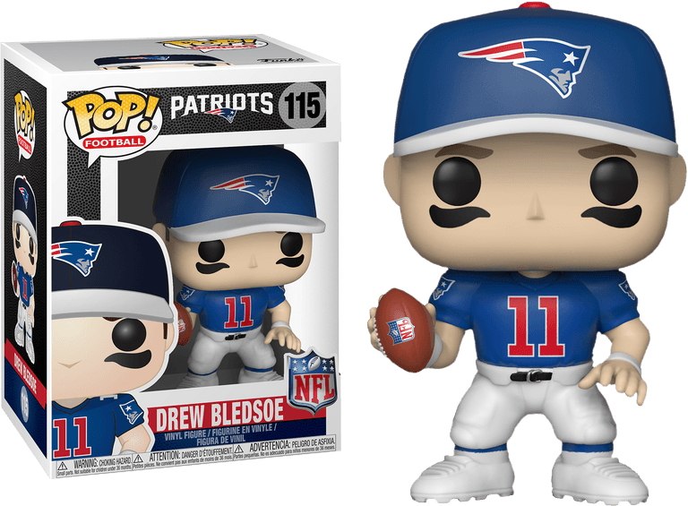 FUN33308 NFL: Legends - Drew Bledsoe Pop! Vinyl - Funko - Titan Pop Culture