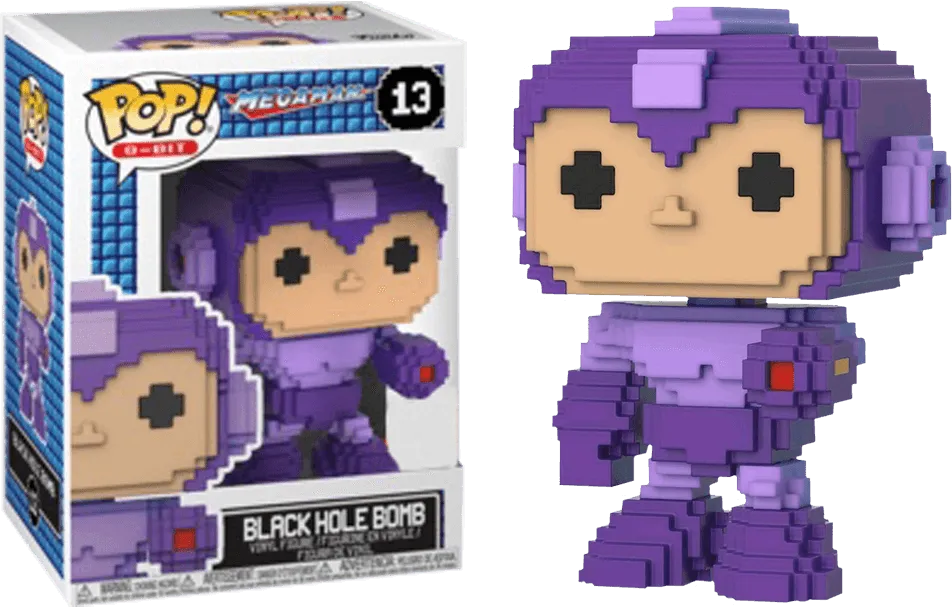 FUN33334 Mega Man - Black Hole Bomb US Exclusive 8-bit Pop! Vinyl - Funko - Titan Pop Culture