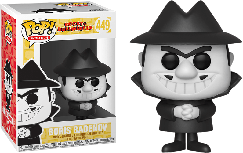 FUN33464 Rocky & Bullwinkle - Boris Pop! Vinyl - Funko - Titan Pop Culture