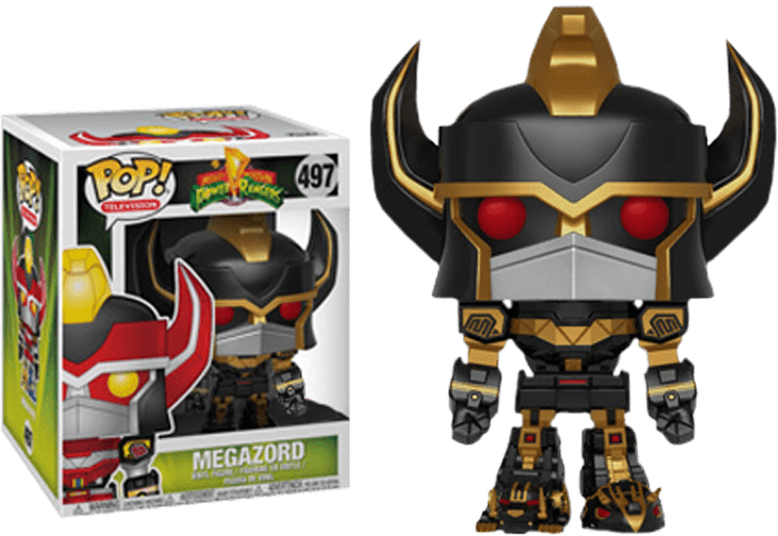 FUN33615 Power Rangers - Megazord Black and Gold 6" US Exclusive Pop! Vinyl - Funko - Titan Pop Culture