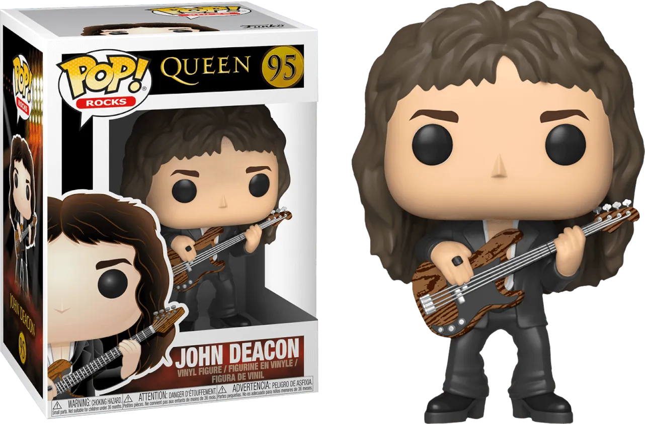 FUN33728 Queen - John Deacon Pop! Vinyl - Funko - Titan Pop Culture