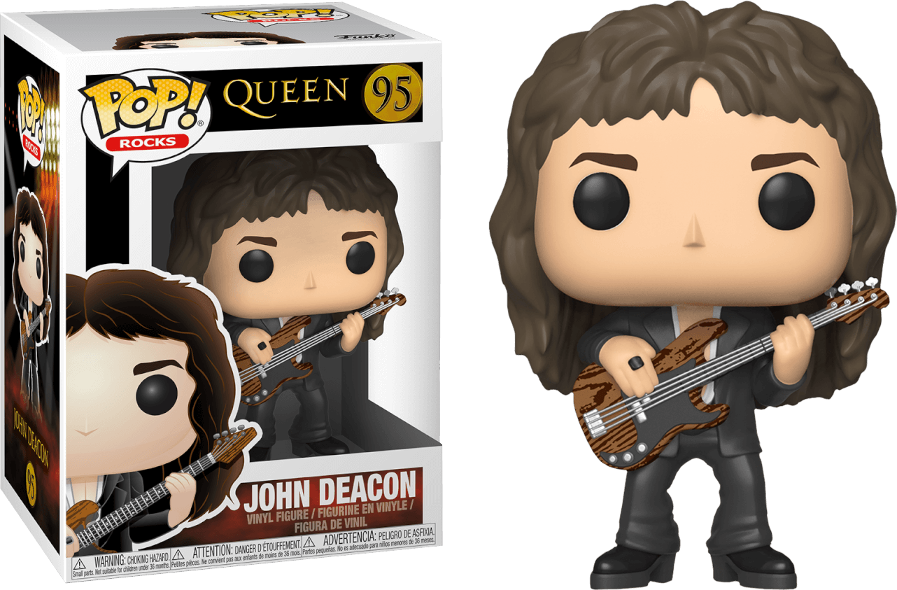 FUN33728 Queen - John Deacon Pop! Vinyl - Funko - Titan Pop Culture