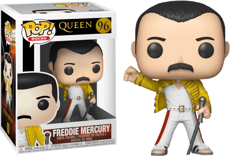 FUN33732 Queen - Freddie Mercury Wembley 1986 Pop! Vinyl - Funko TBA - Titan Pop Culture