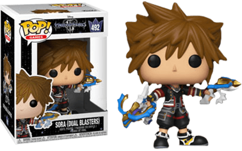 FUN34061 Kingdom Hearts III - Sora with Blasters US Exclusive Pop! Vinyl - Funko - Titan Pop Culture