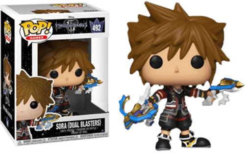 FUN34061 Kingdom Hearts III - Sora with Blasters US Exclusive Pop! Vinyl - Funko - Titan Pop Culture