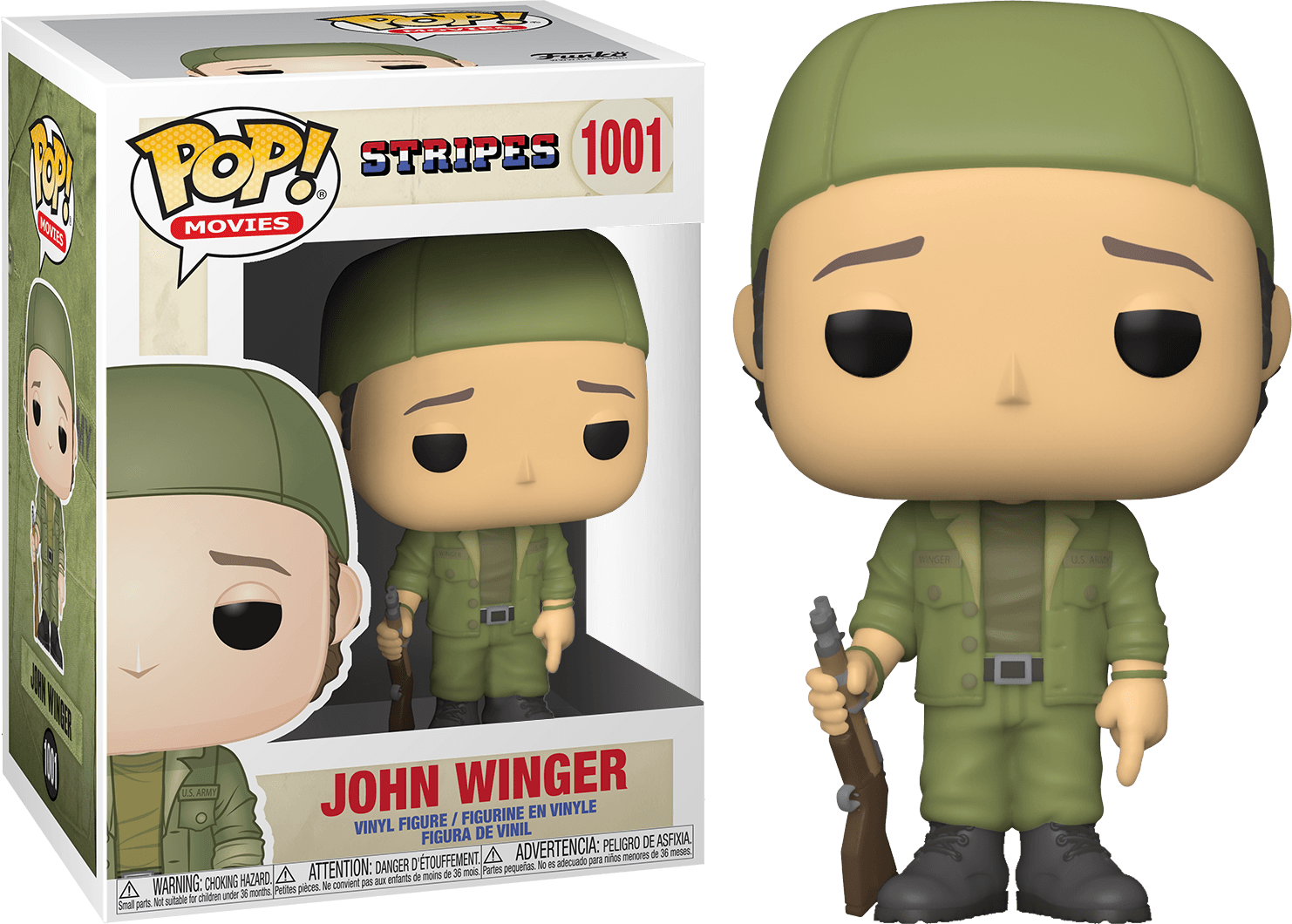 FUN34537 Stripes - John Winger US Exclusive Pop! Vinyl [RS] - Funko - Titan Pop Culture