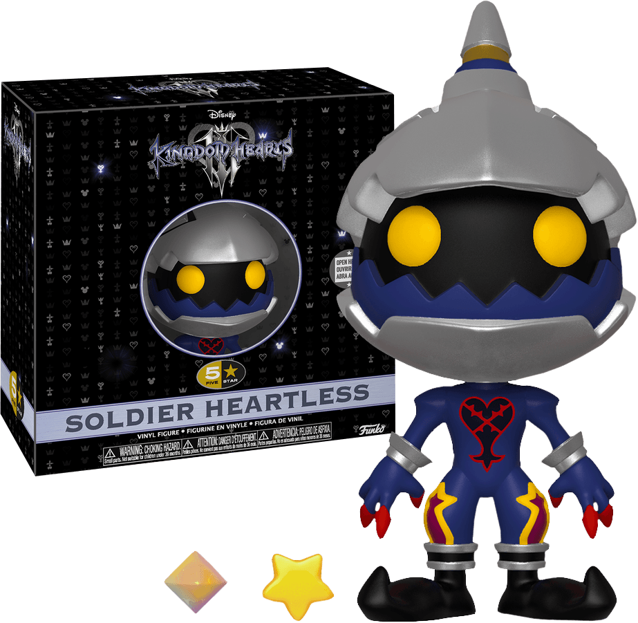 FUN34566 Kingdom Hearts 3 - Soldier Heartless 5-Star Vinyl Figure - Funko - Titan Pop Culture