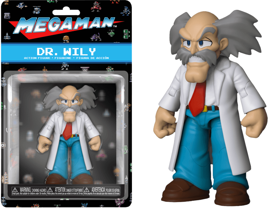 FUN34821 Mega Man - Dr Wily Action Figure - Funko - Titan Pop Culture