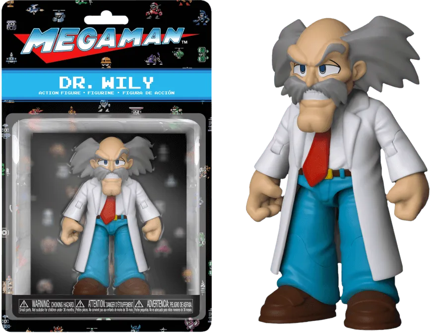 FUN34821 Mega Man - Dr Wily Action Figure - Funko - Titan Pop Culture