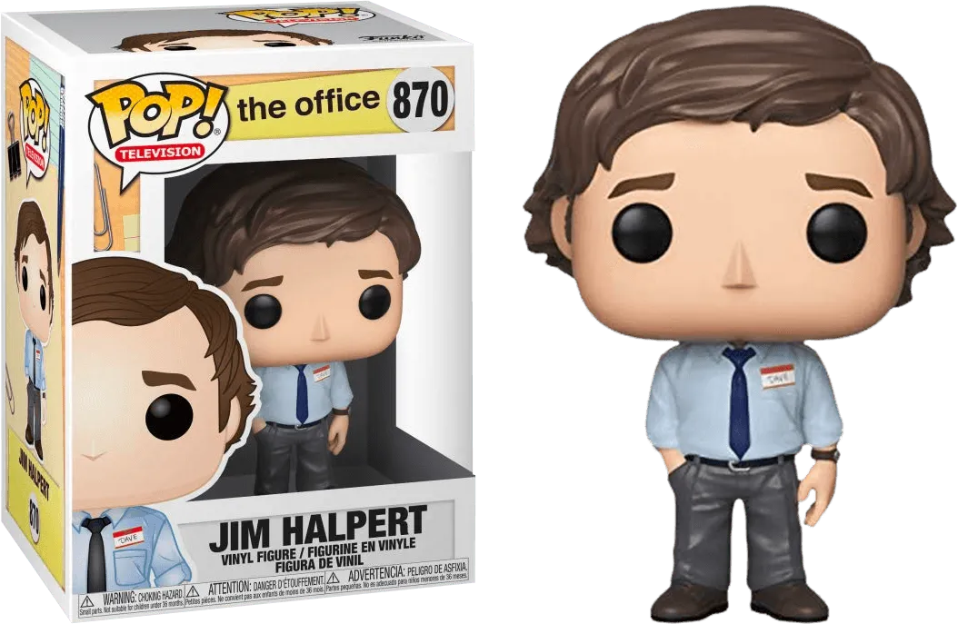 FUN34903 The Office - Jim Halpert (with chase) Pop! Vinyl - Funko TBA - Titan Pop Culture