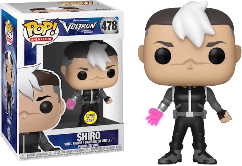 FUN34921 Voltron - Shiro Glow Hand US Exclusive Pop! Vinyl - Funko - Titan Pop Culture