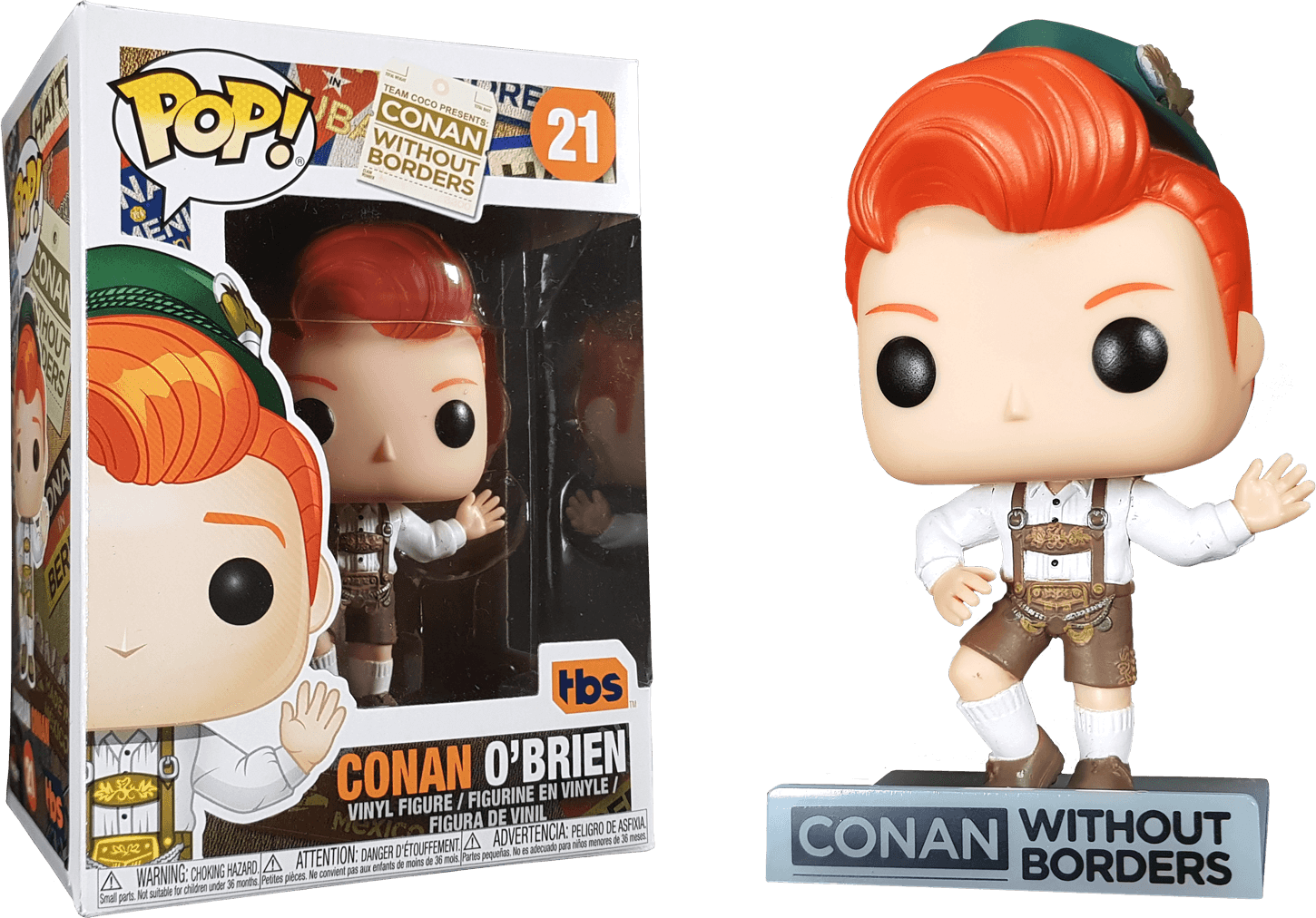 Conan O'Brien - Conan O'Brien in Lederhosen US Exclusive Pop! Vinyl Funko Titan Pop Culture