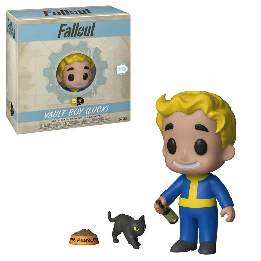 FUN35530 Fallout - Vault Boy (Luck) 5-Star Vinyl Figure - Funko - Titan Pop Culture