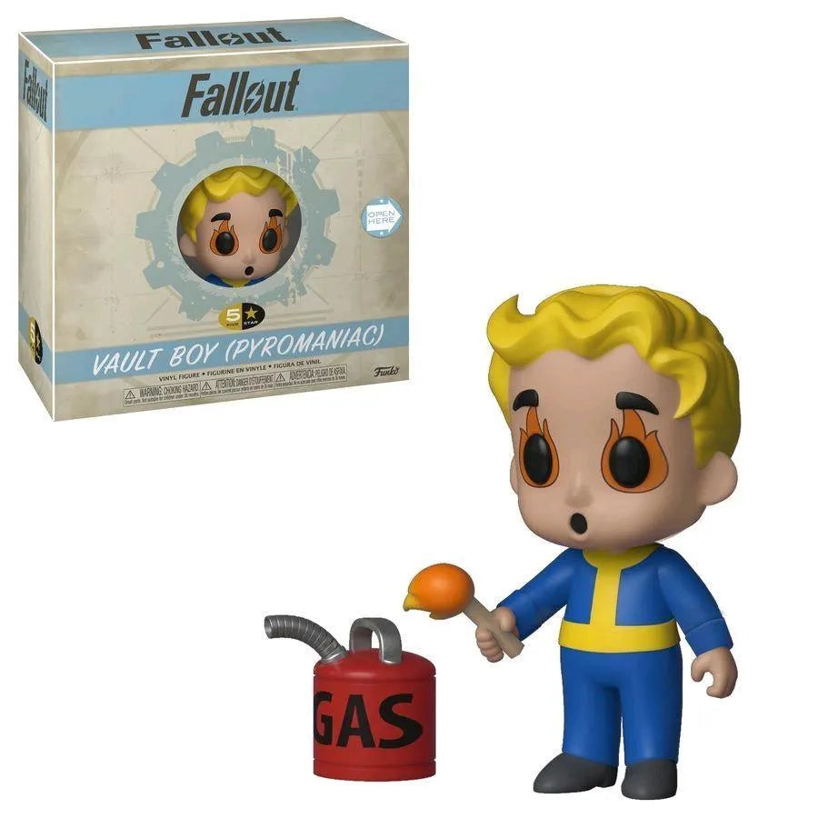 FUN35533 Fallout - Vault Boy (Pyromaniac) 5-Star Vinyl Figure - Funko - Titan Pop Culture