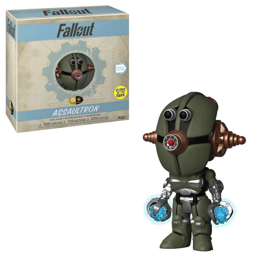 FUN35784 Fallout - Assaultron 5-Star Vinyl Figure - Funko - Titan Pop Culture