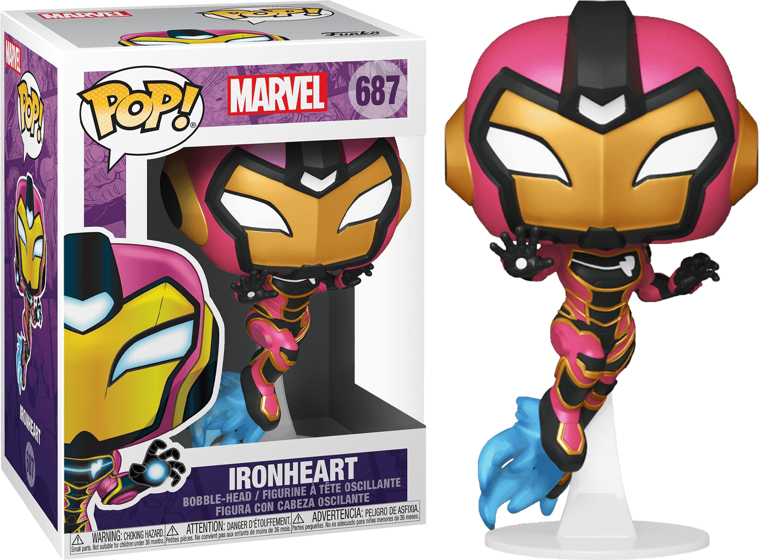 FUN36367 Iron Man - Ironheart US Exclusive Pop! Vinyl [RS] - Funko - Titan Pop Culture