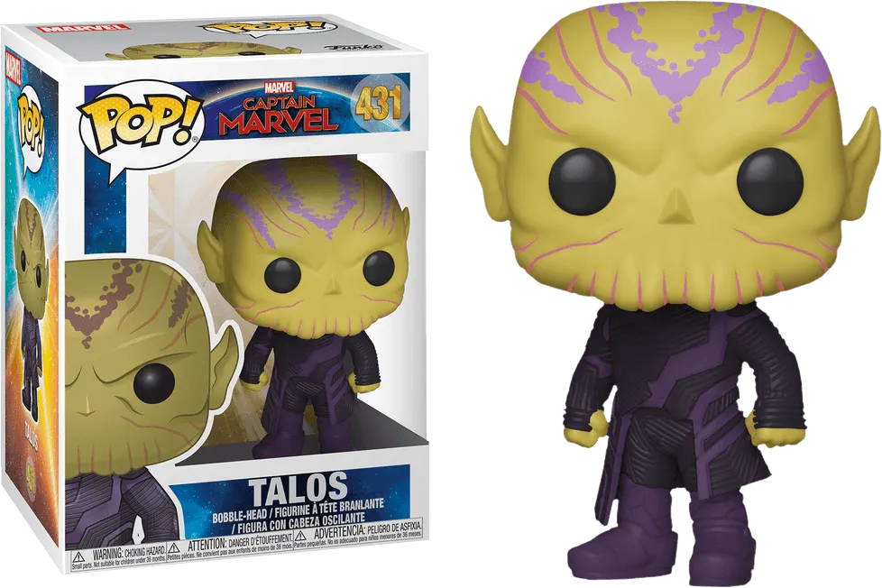 FUN36378 Captain Marvel - Talos Pop! - Funko - Titan Pop Culture