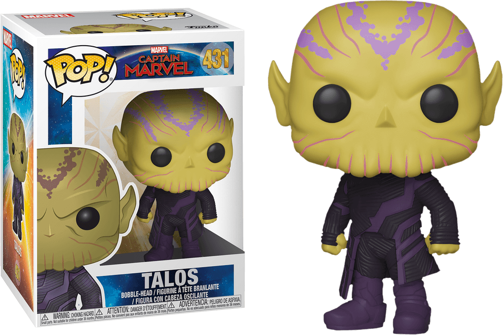 FUN36378 Captain Marvel - Talos Pop! - Funko - Titan Pop Culture