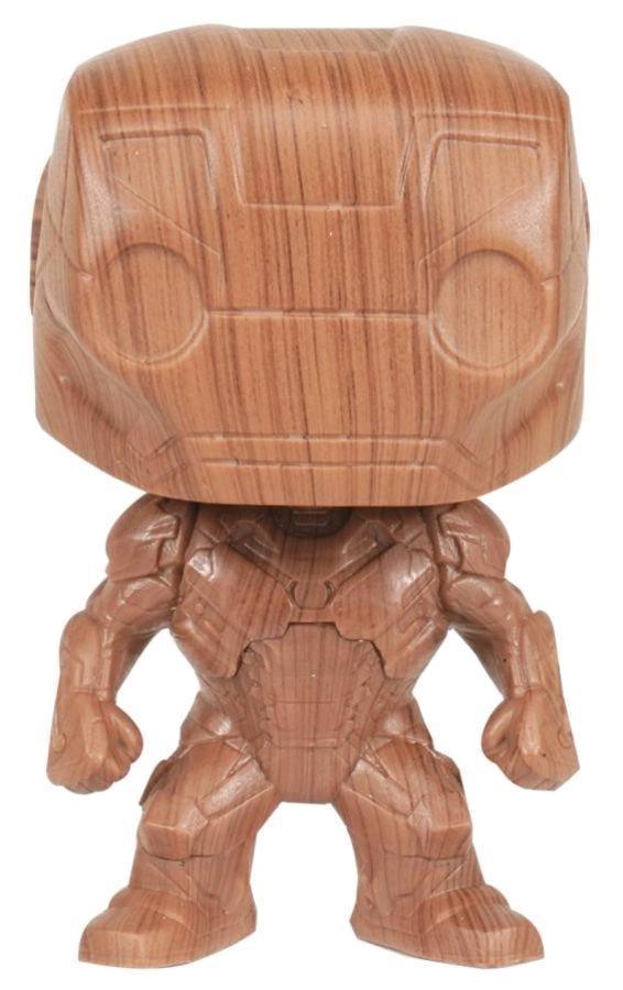 FUN36579 Iron Man - Iron Man Wood Deco US Exclusive Pop! Vinyl [RS] - Funko - Titan Pop Culture