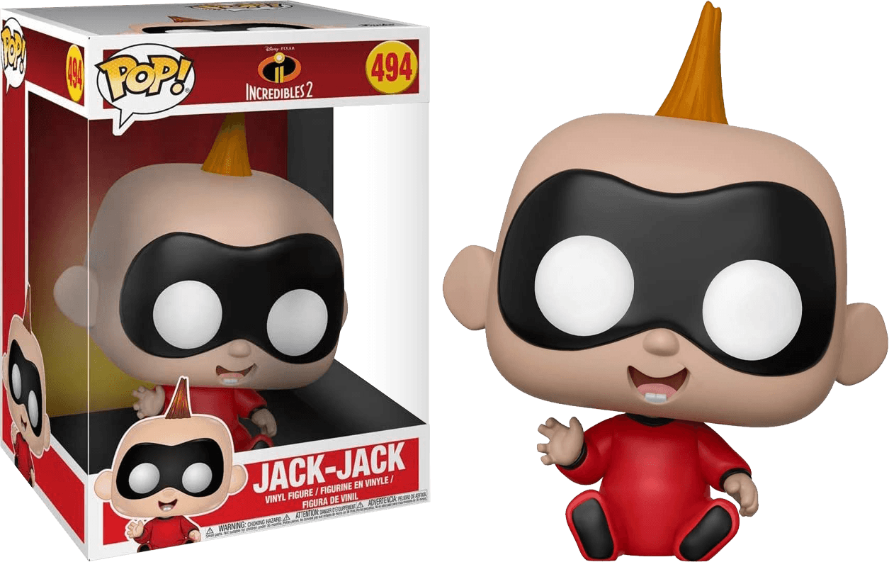 FUN36639 Incredibles 2 - Jack-Jack US Exclusive 10" Pop! Vinyl - Funko TBA - Titan Pop Culture