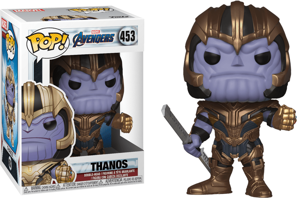 FUN36672 Avengers 4: Endgame - Thanos Pop! Vinyl - Funko - Titan Pop Culture