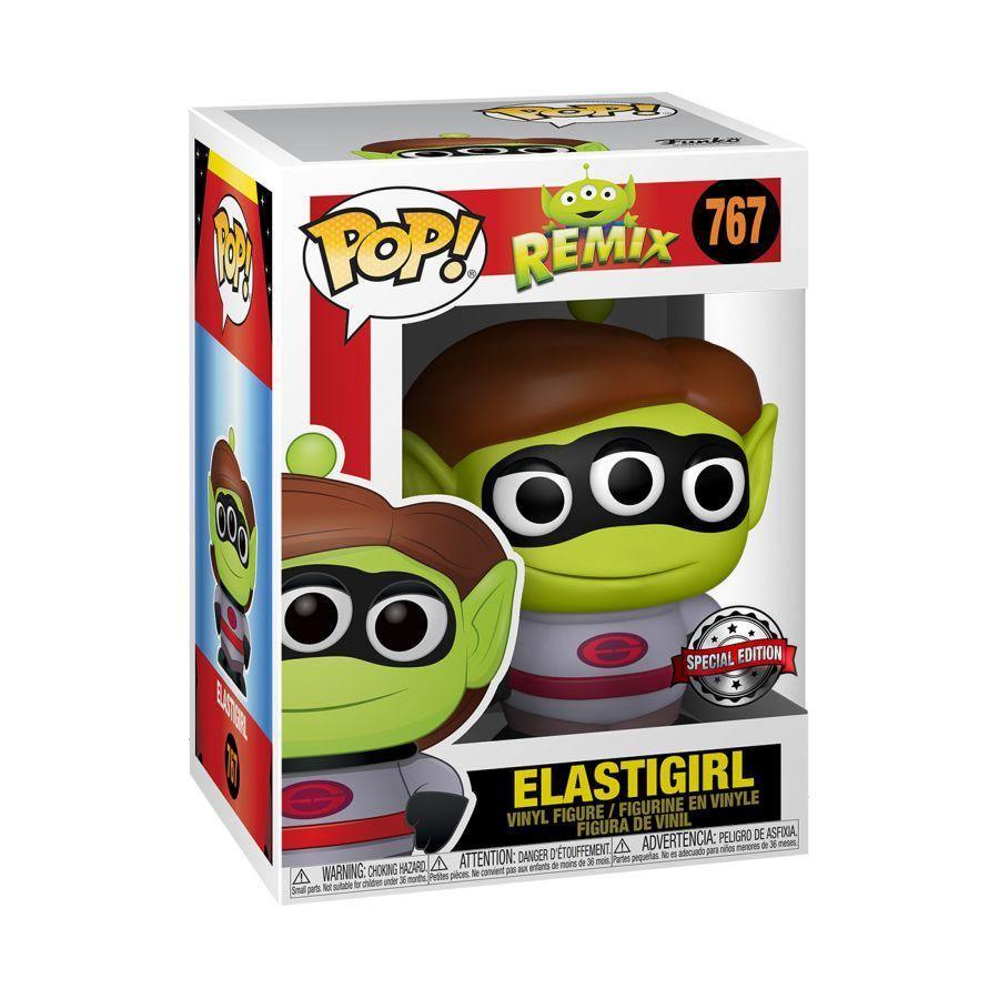 FUN36714 Pixar - Alien Remix Elastigirl Silver Suit US Exclusive Pop! Vinyl [RS] - Funko - Titan Pop Culture