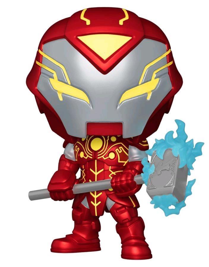 FUN36965 Infinity Warps - Iron Hammer Metallic Glow US Exclusive Pop! Vinyl [RS] - Funko - Titan Pop Culture