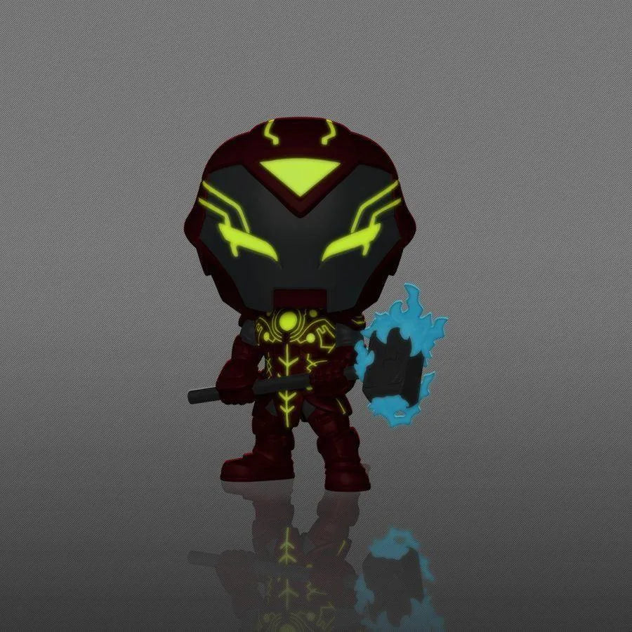 FUN36965 Infinity Warps - Iron Hammer Metallic Glow US Exclusive Pop! Vinyl [RS] - Funko - Titan Pop Culture