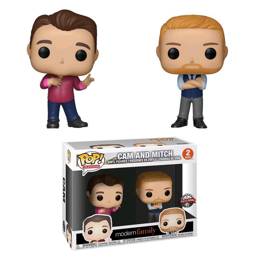 FUN36992 Modern Family - Cam & Mitch US Exclusive Pop! Vinyl 2-pack - Funko - Titan Pop Culture