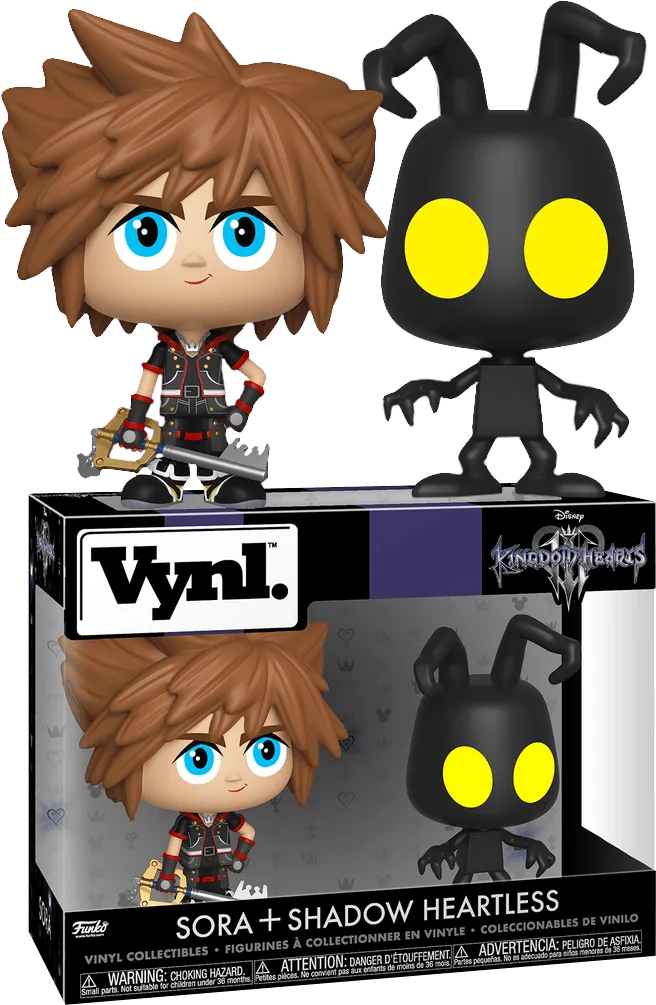 FUN37017 Kingdom Hearts 3 - Sora & Heartless Vynl. - Funko - Titan Pop Culture