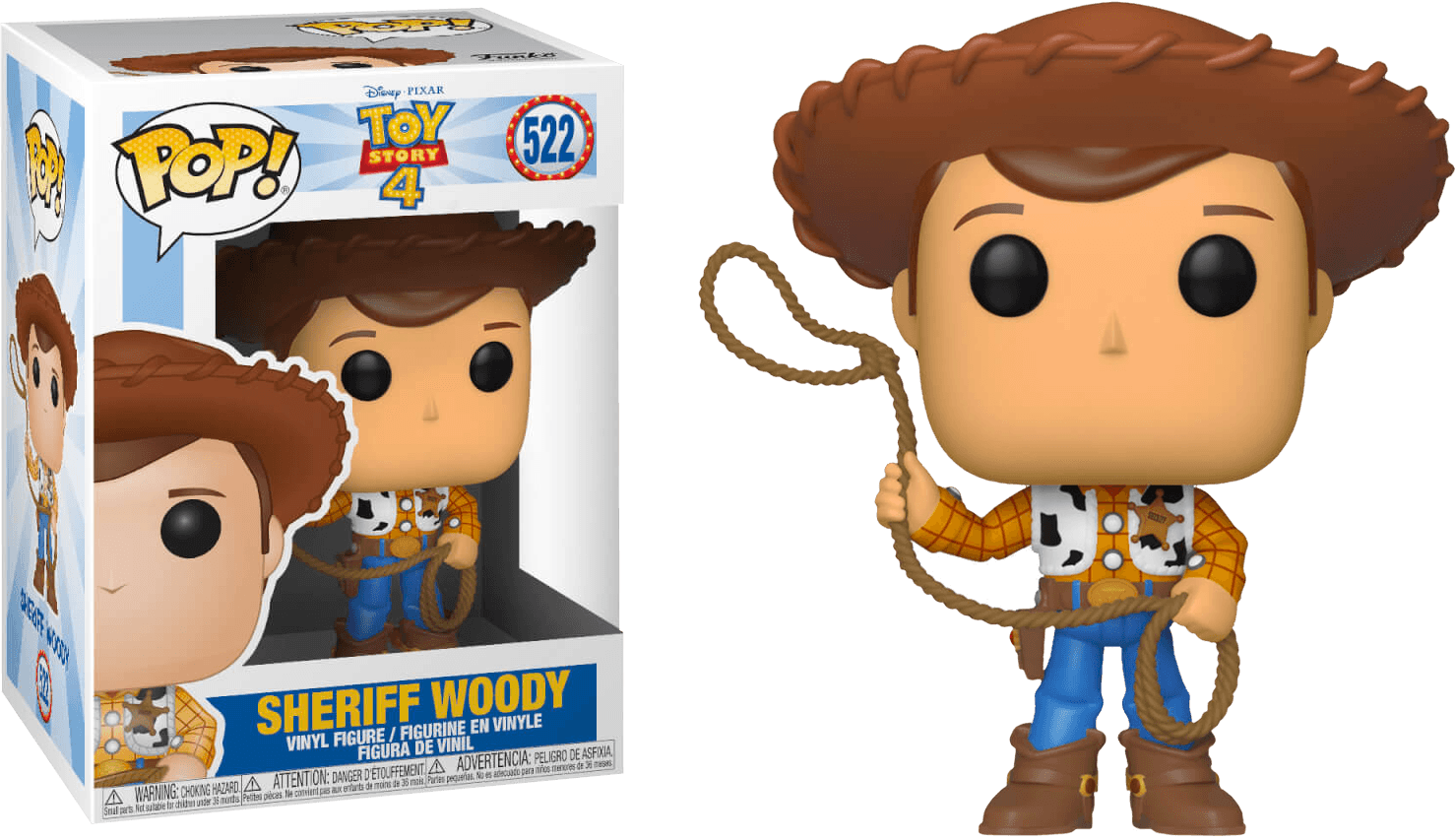 FUN37383 Toy Story 4 - Woody Pop! Vinyl - Funko TBA - Titan Pop Culture