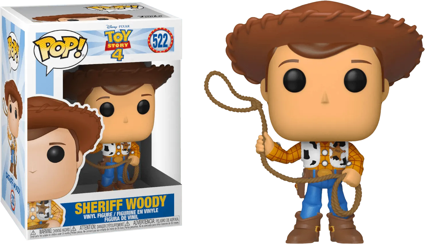 FUN37383 Toy Story 4 - Woody Pop! Vinyl - Funko TBA - Titan Pop Culture