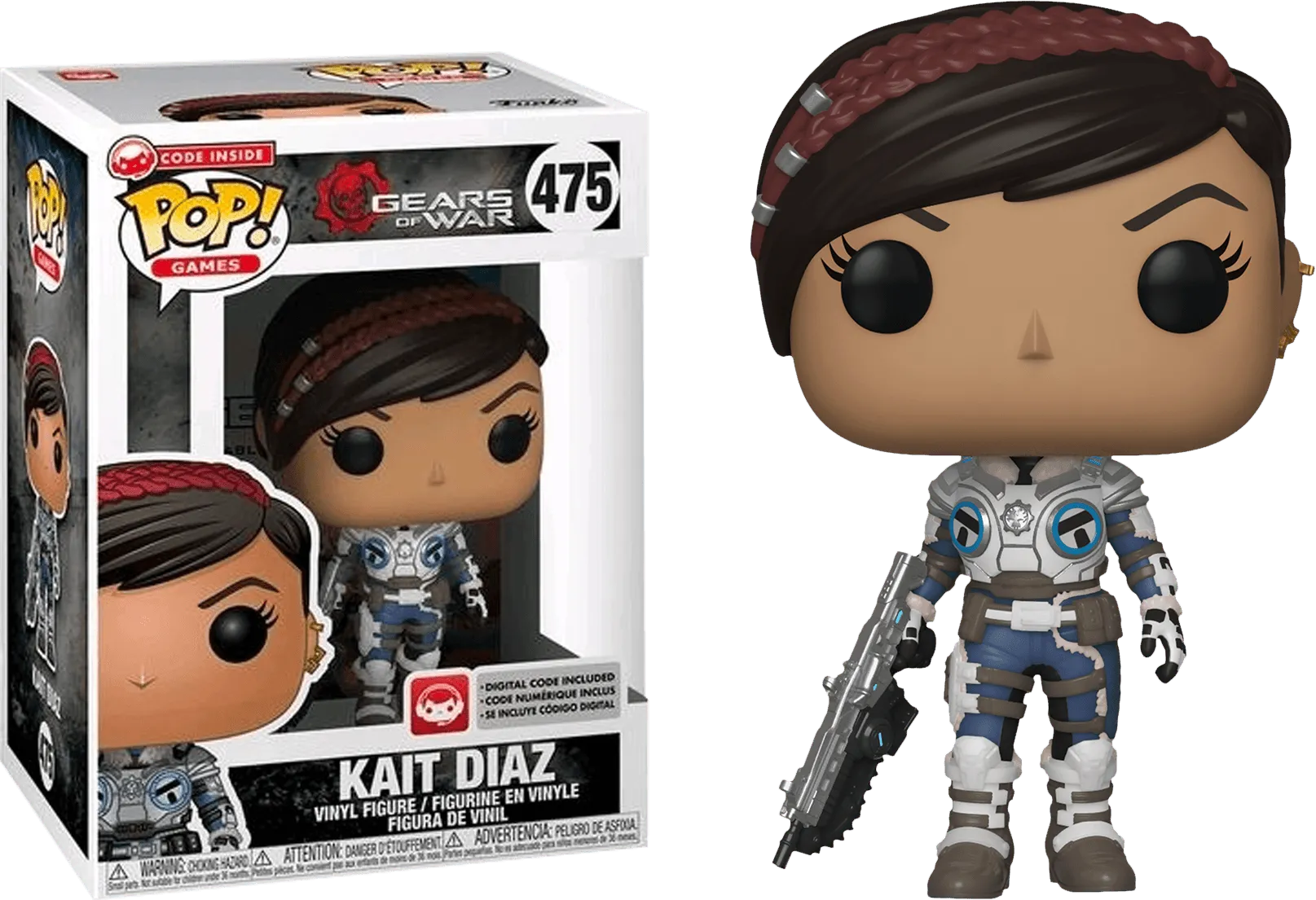 FUN37427 Gears of War - Kait Diaz Pop! Vinyl - Funko - Titan Pop Culture