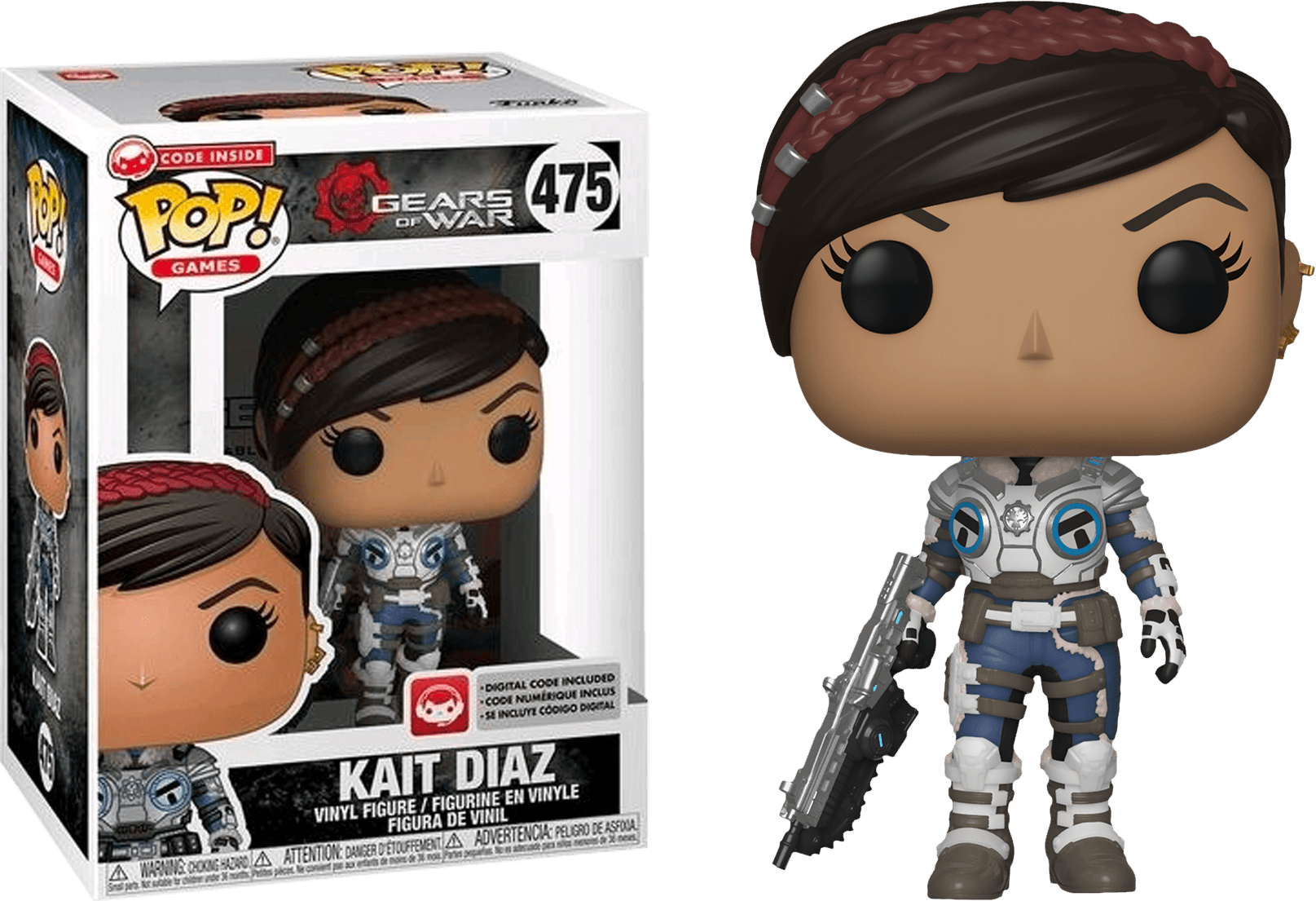 FUN37427 Gears of War - Kait Diaz Pop! Vinyl - Funko - Titan Pop Culture