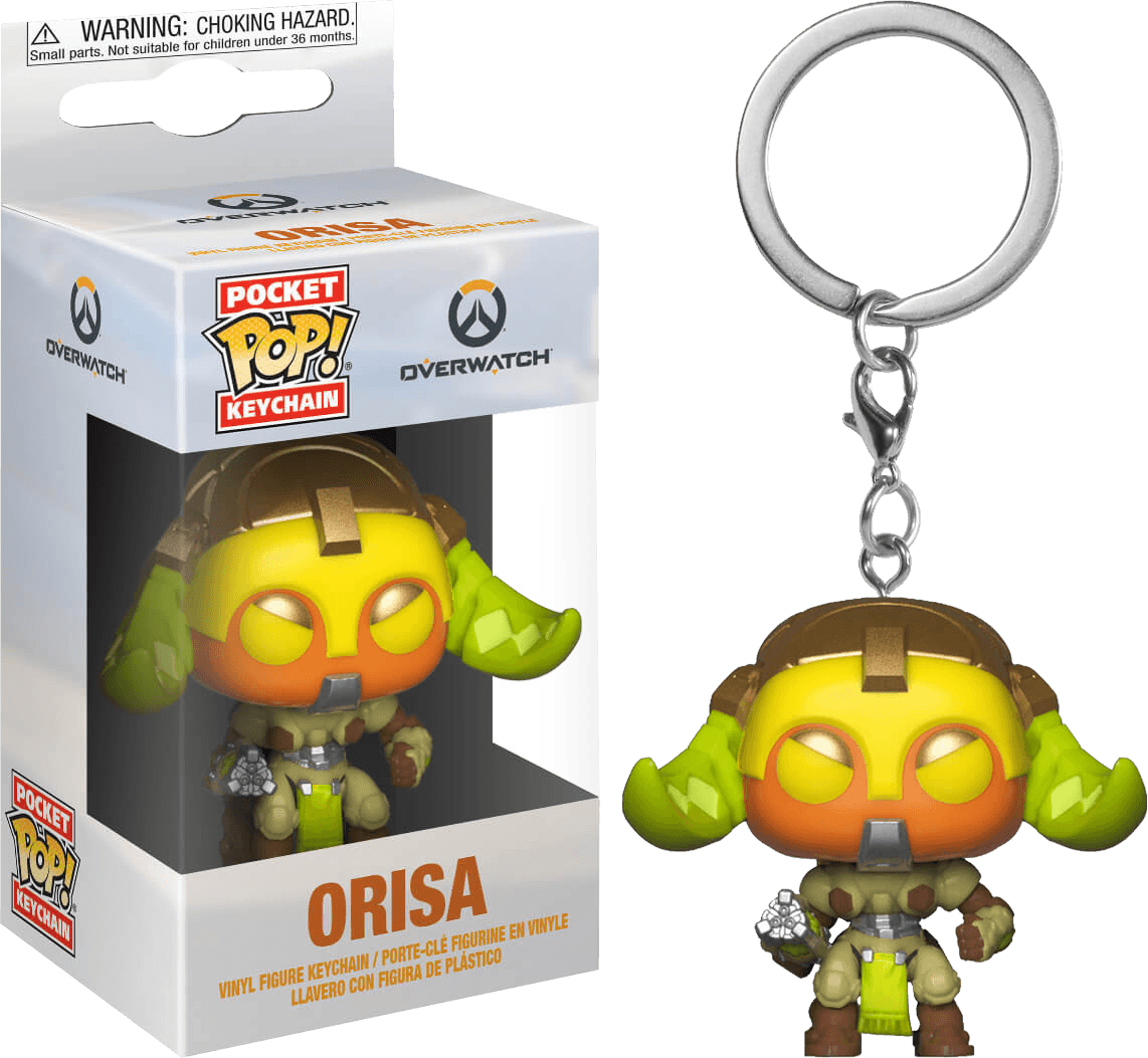 FUN37440 Overwatch - Orisa Pocket Pop! Keychain - Funko - Titan Pop Culture