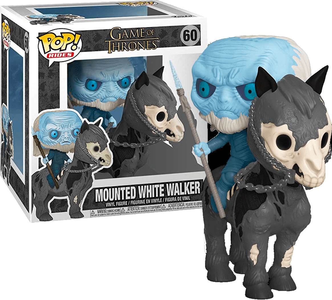 FUN37669 Game of Thrones - White Walker on Horse Pop! Ride - Funko - Titan Pop Culture