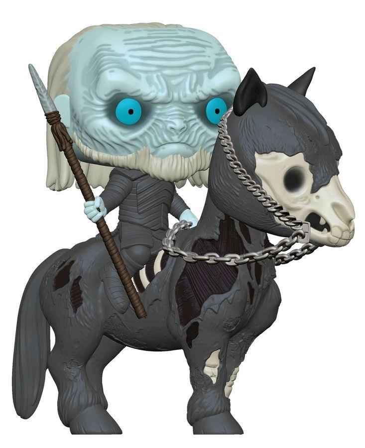 FUN37669 Game of Thrones - White Walker on Horse Pop! Ride - Funko - Titan Pop Culture