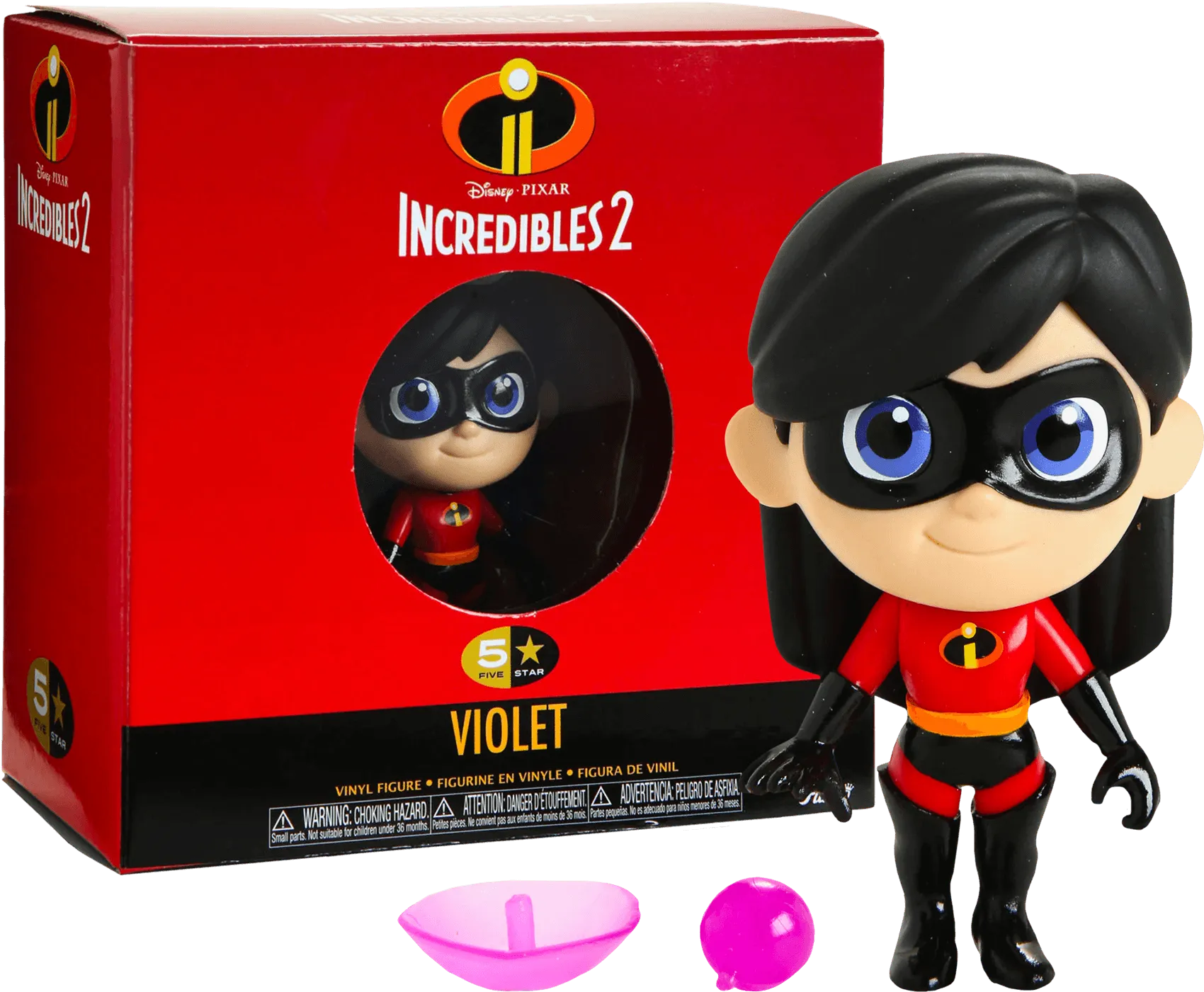 FUN37808 Incredibles 2 - Violet 5-Star Vinyl - Funko - Titan Pop Culture