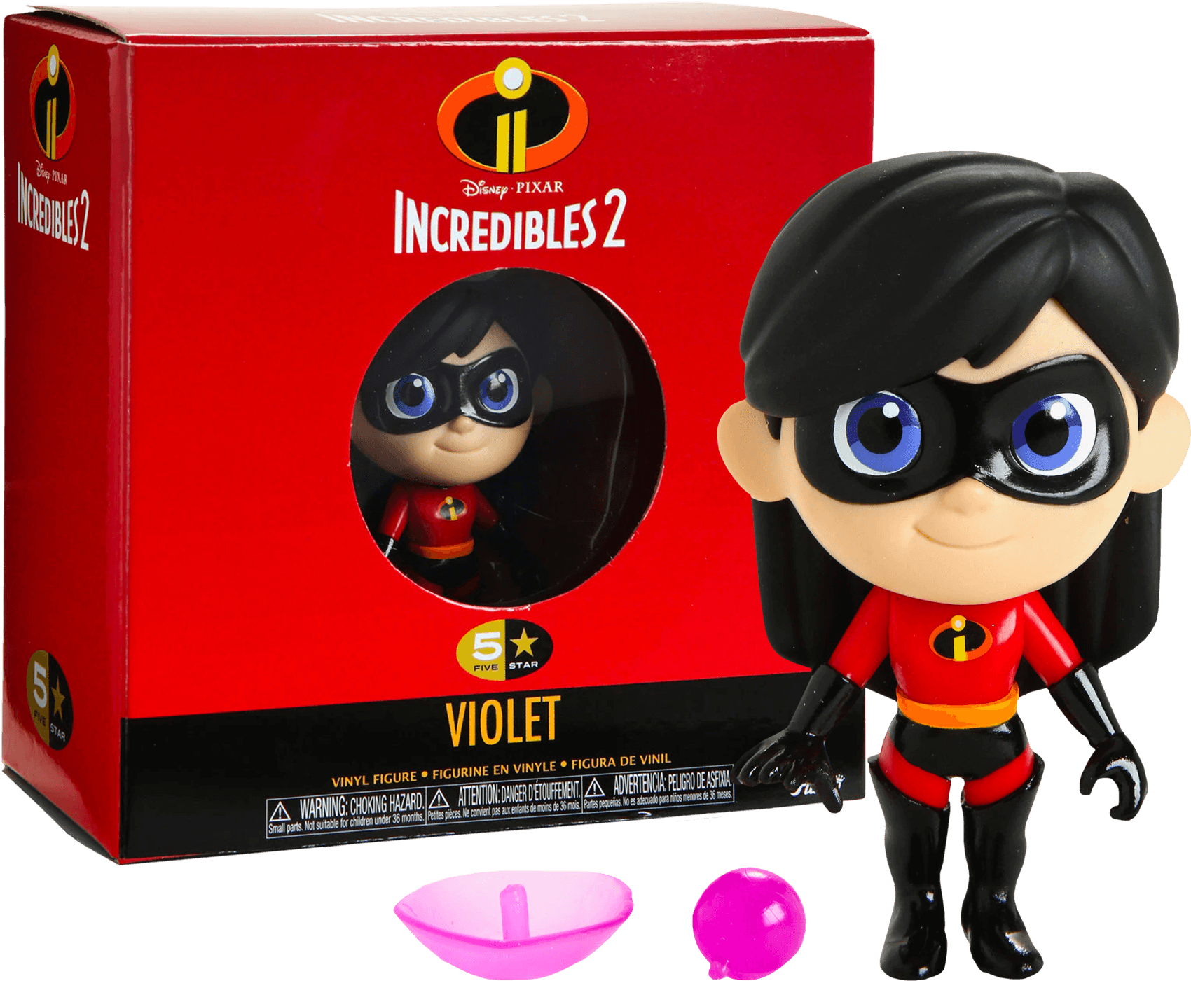 FUN37808 Incredibles 2 - Violet 5-Star Vinyl - Funko - Titan Pop Culture