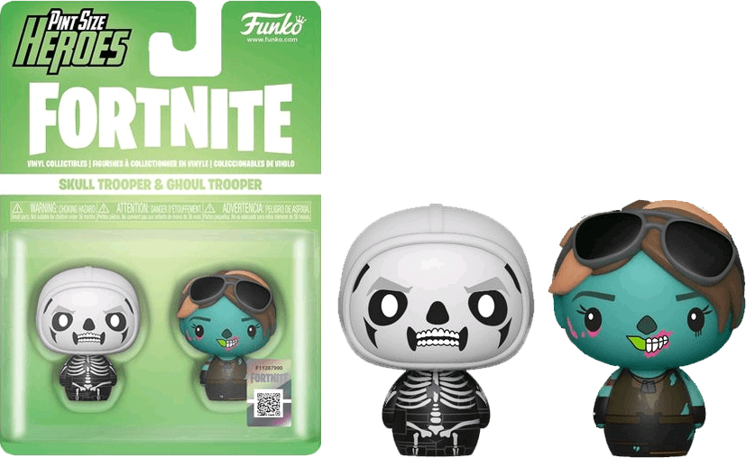 FUN38034 Fortnite - Skull Trooper & Ghoul Trooper Pint Size Hero 2-pack - Funko - Titan Pop Culture