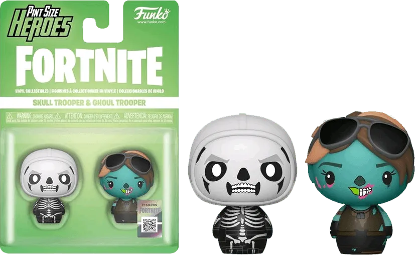 FUN38034 Fortnite - Skull Trooper & Ghoul Trooper Pint Size Hero 2-pack - Funko - Titan Pop Culture