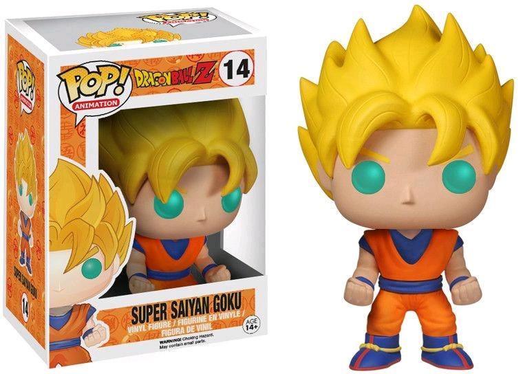 FUN3807 Dragon Ball Z - Super Saiyan Goku Pop! Vinyl - Funko - Titan Pop Culture